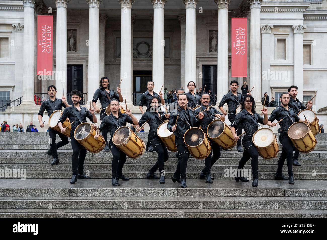 London, UK. 26 October 2023. The allmale dance troupe called Malevo