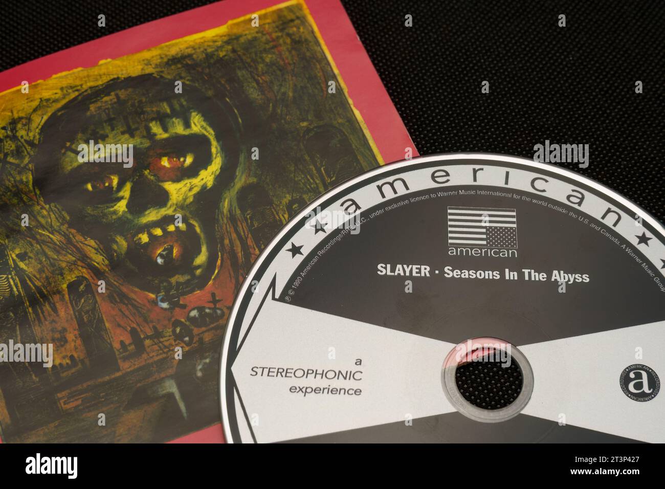 Slayer - Seasons In The Abyss (1990) studio album, CD and cover