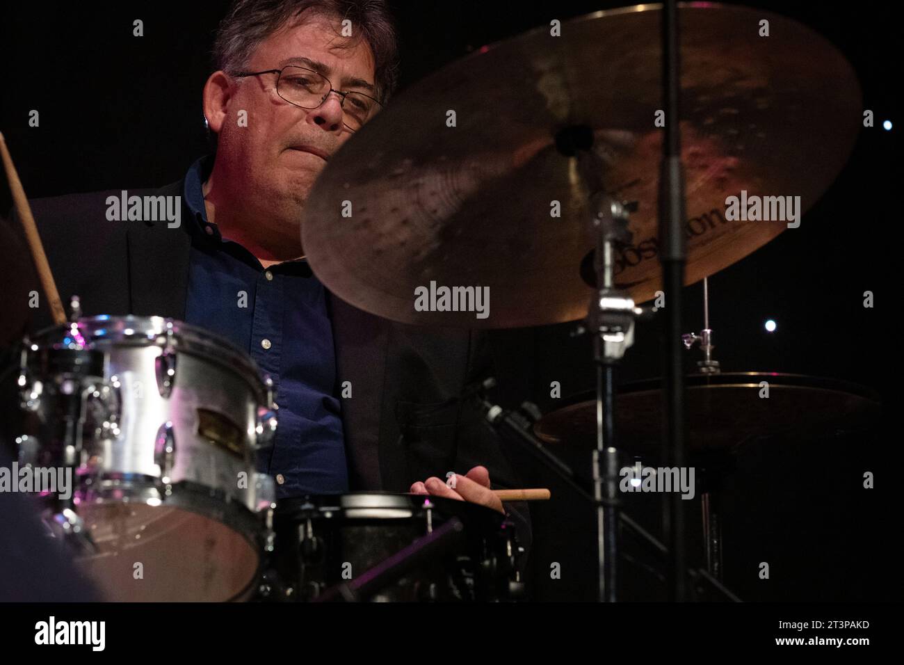 Legendary drummer Clark Tracey plays with Alex Clarke Quartet