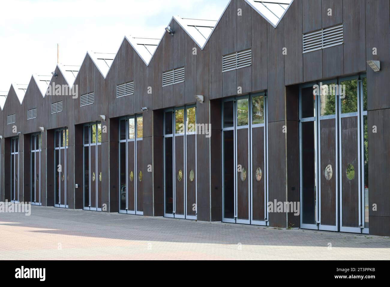 timeless Style of a Hall construction Stock Photo - Alamy