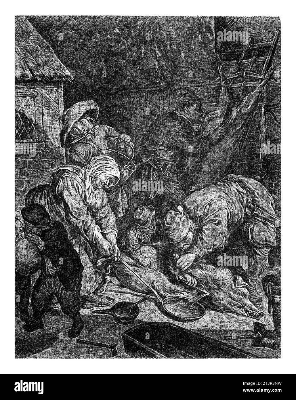 1704 man Black and White Stock