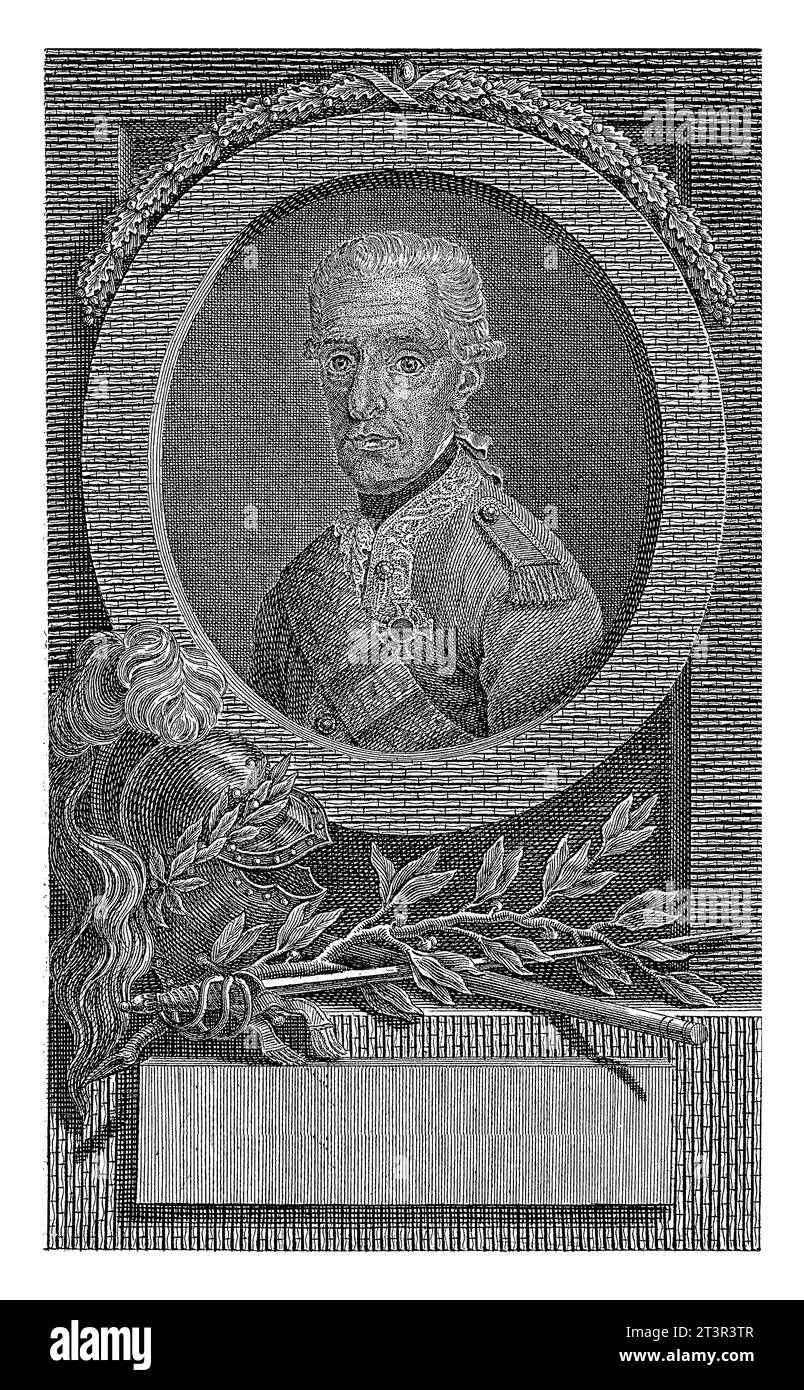 Portrait of Gideon Ernest, Leonard Jehotte, 1782 - 1851 Bust portrait ...