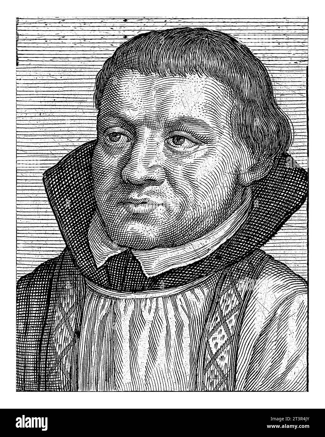 Portrait of Saint Leonard Vechel, Jacob Matham, 1617 1618 Portrait of