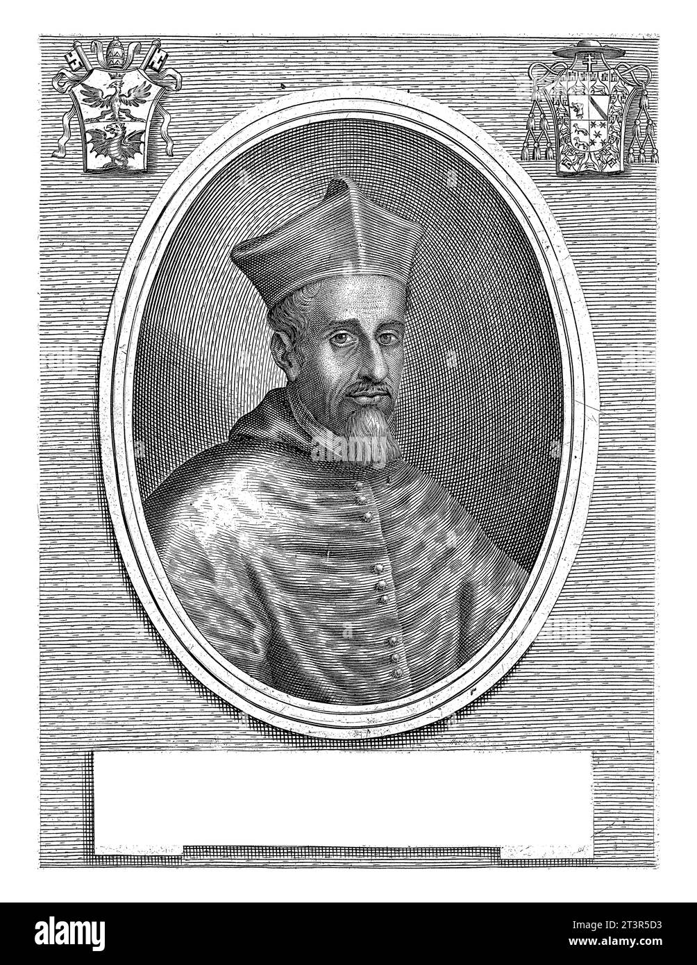 Portrait of Cardinal Baltasar Moscoso Y Sandoval, Albertus Clouwet