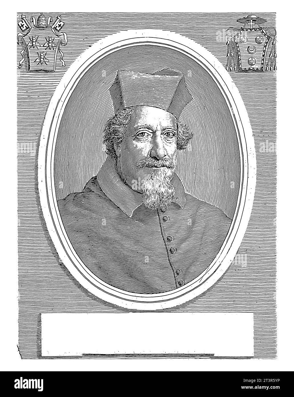 Testana Portrait of Cardinal Giulio Gabrielli, Giuseppe Maria Testana, after ...