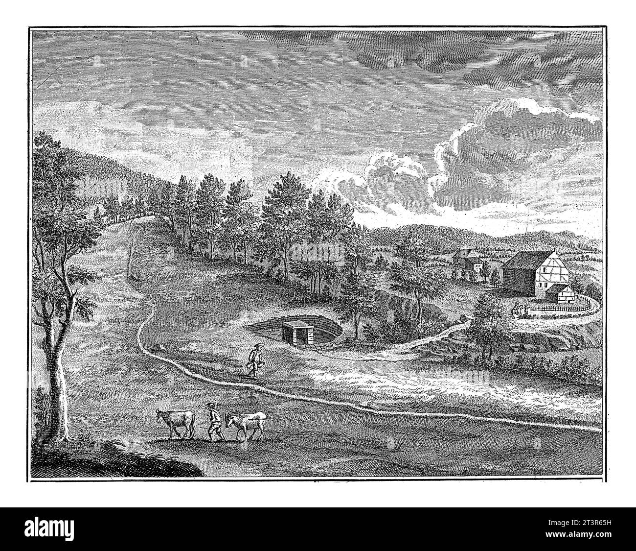 View Of The Well Of Watroz H J Godin 1778 1782 The Source Of Watroz Near Spa The Print Is View Of The Well Of Watroz H J Godin 1778 1782 The Source Of Watroz Near Spa The Print Is
