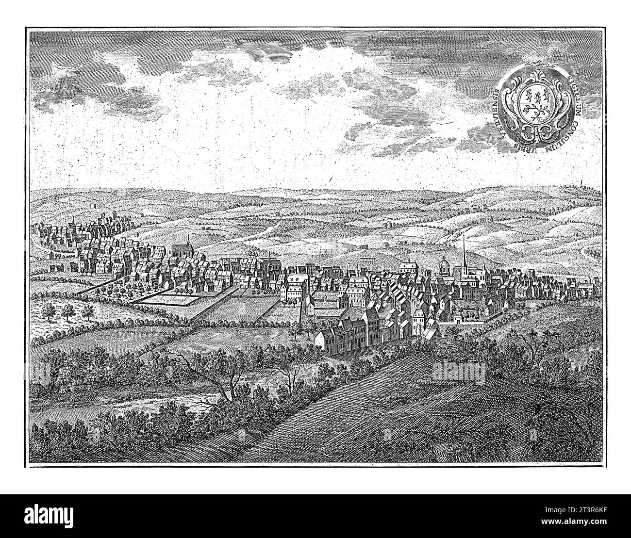 View Of Verviers H J Godin After Antoine Leloup 1778 1782 View Of The City Of Verviers View Of Verviers H J Godin After Antoine Leloup 1778 1782 View Of The City Of Verviers