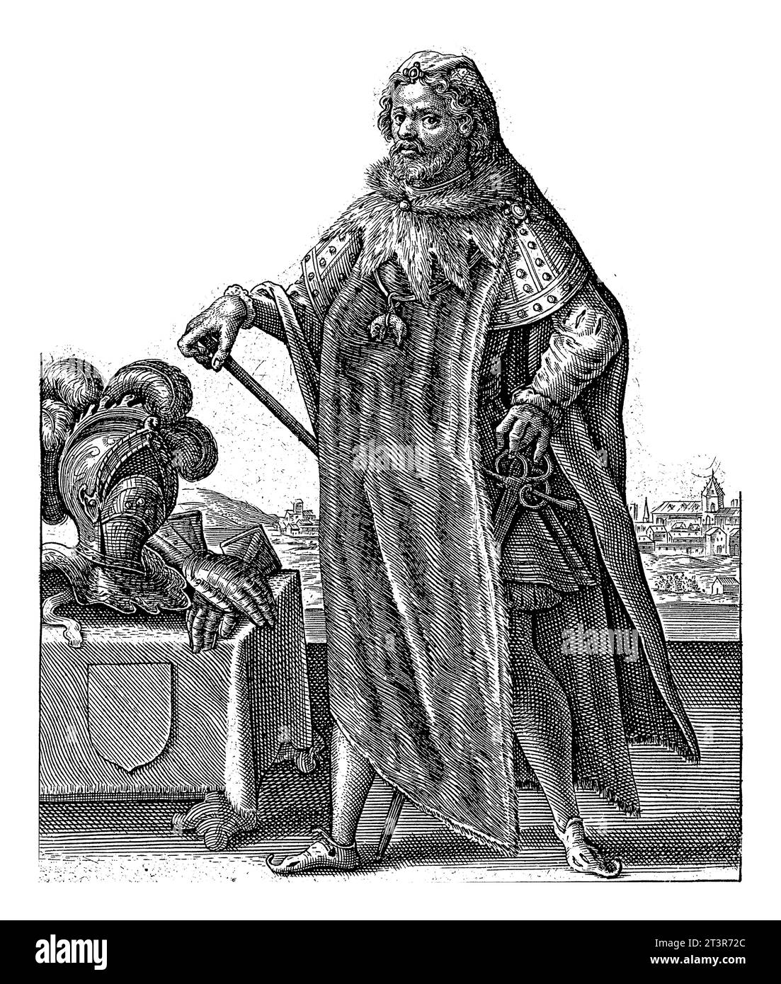 Portrait of John the Fearless, Simon van de Passe, 1605 1647 Portrait