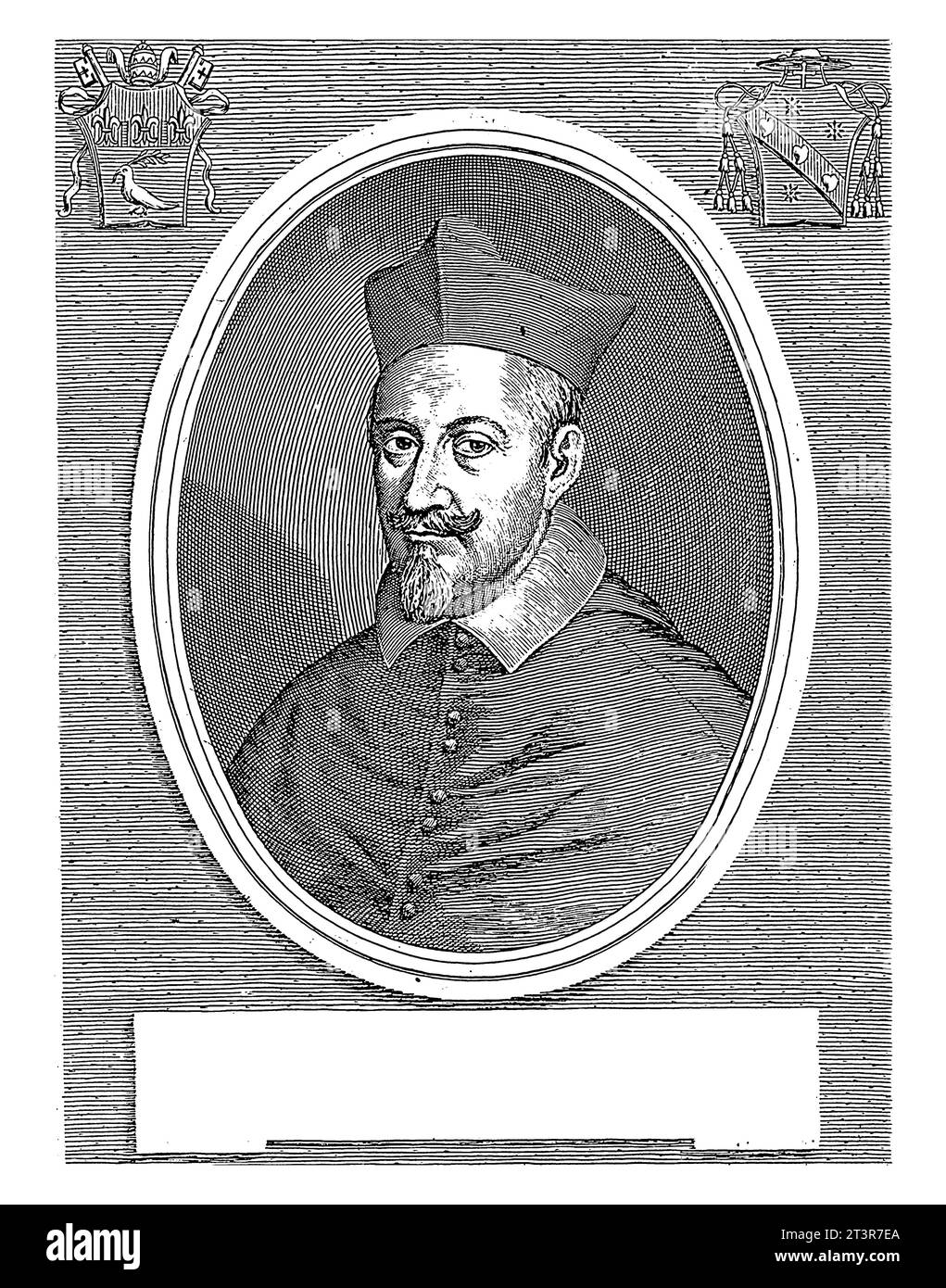 Testana Portrait of Cardinal Giacomo Corradi, Giuseppe Maria Testana, 1658 ...