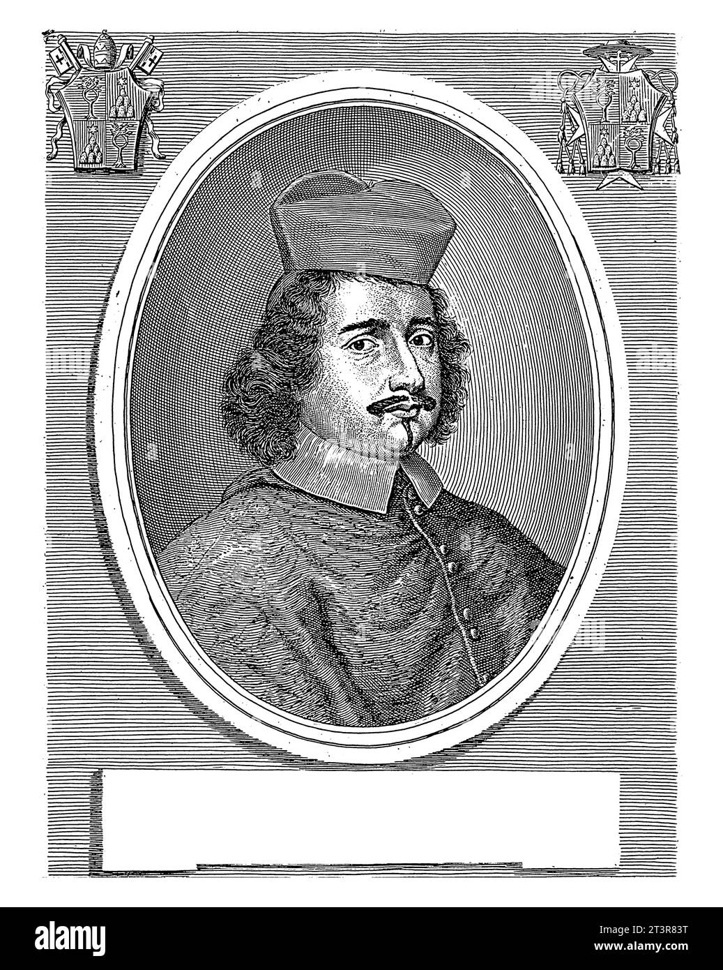 Portrait of Cardinal Flavio Chigi, Giuseppe Maria Testana, after