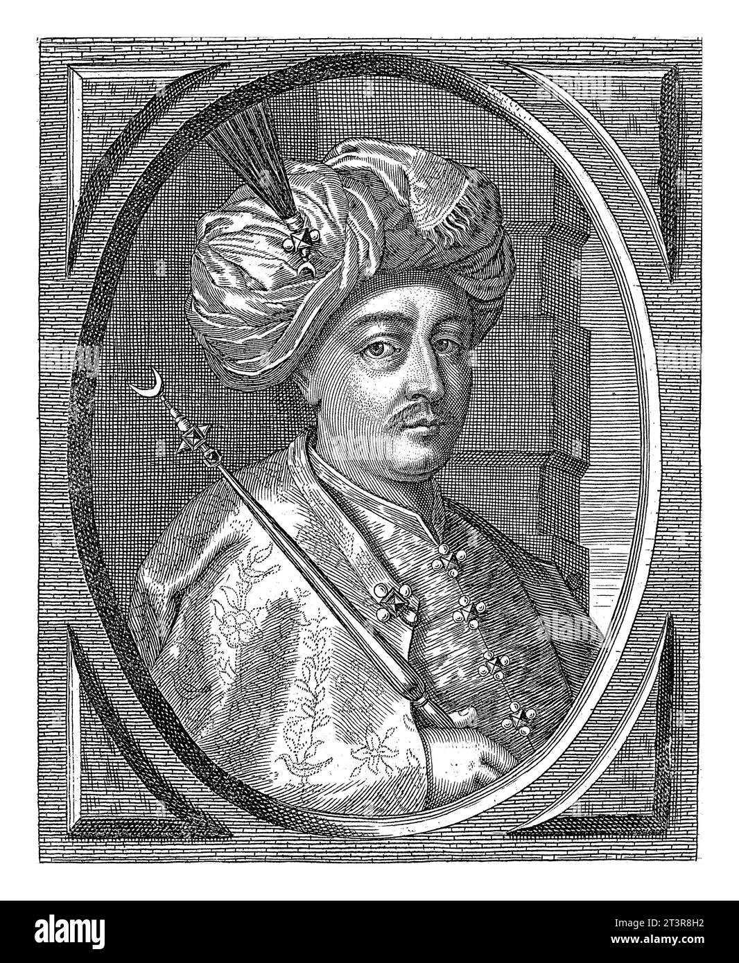 Portrait of Sultan Mehmet IV of the Ottoman Empire, Cornelis Meyssens