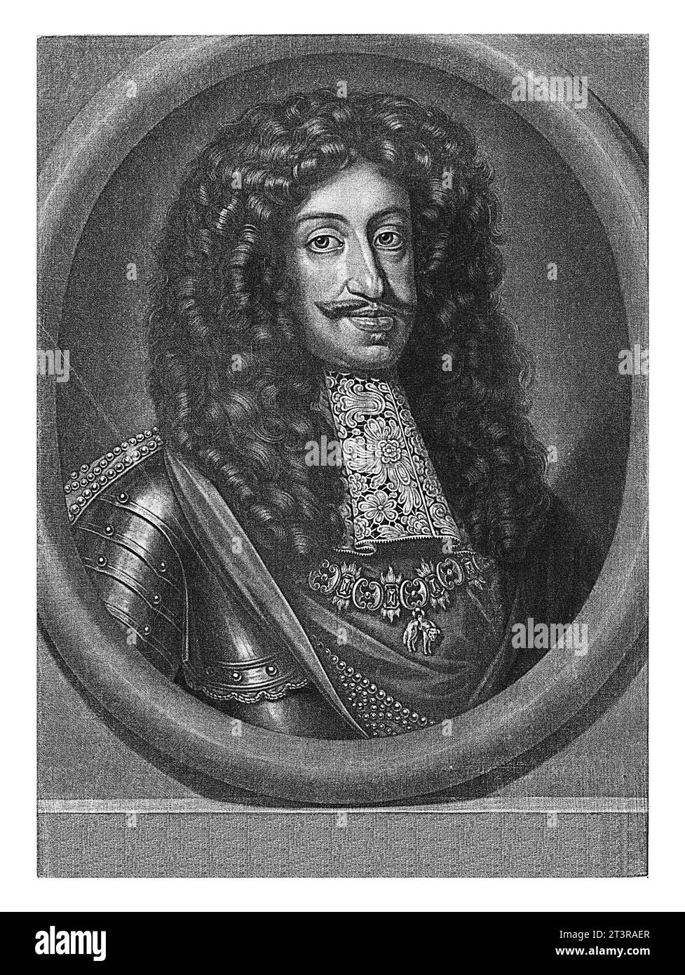 Portrait of Emperor Leopold I, Abraham Bloteling, after C. Morad, 1660 ...