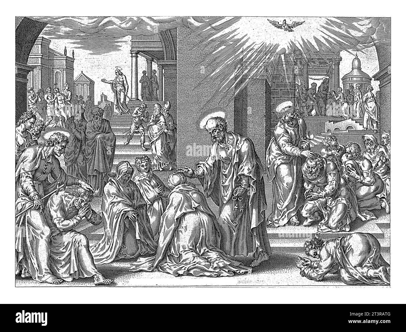 Apostles peter and john Cut Out Stock Images & Pictures Alamy