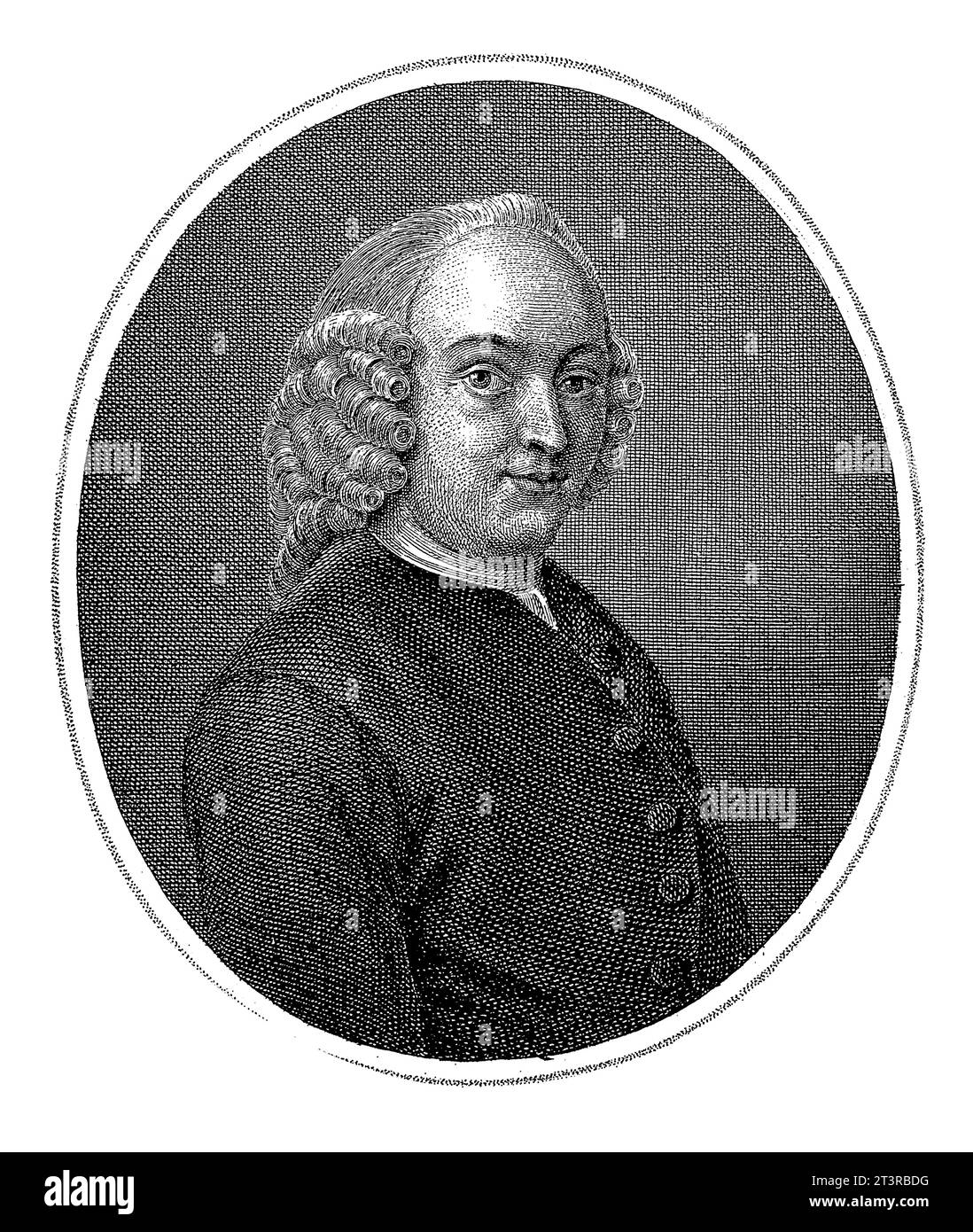 Portrait of Pieter van Bleiswijk, Willem van Senus, after Jean-Etienne ...