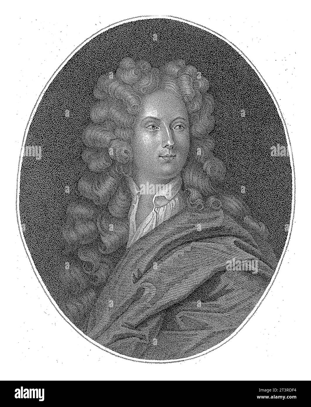 Portrait of Roger Gale, Ignatius Joseph van den Berghe, 1798 Stock Photo
