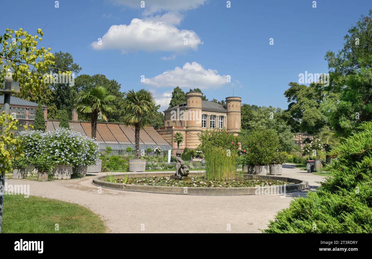 Botanischer Garten Karlsruhe, Hans-Thoma-Straße, Karlsruhe, Baden-Württemberg, Deutschland Stock Photo