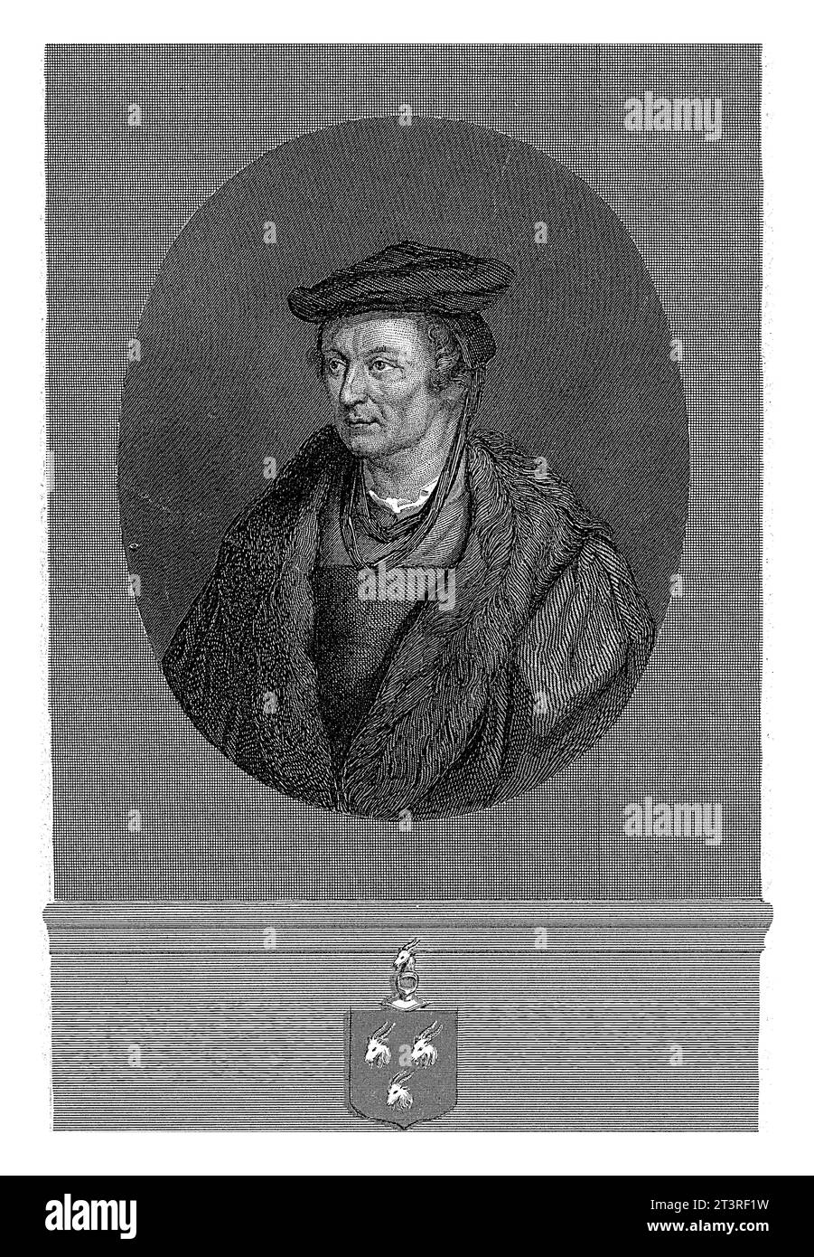 Portrait of Aert van der Goes, Johann Wilhelm Kaiser (I), 1840 1884