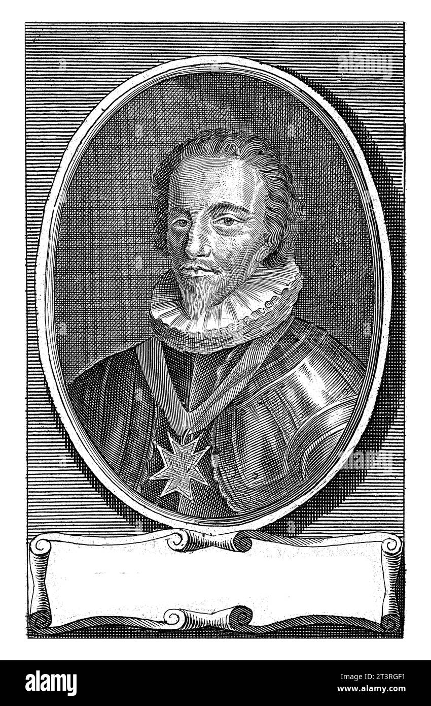 Portrait of Francois de Bonne of Lesdiguieres, Jan Lamsvelt, 1684