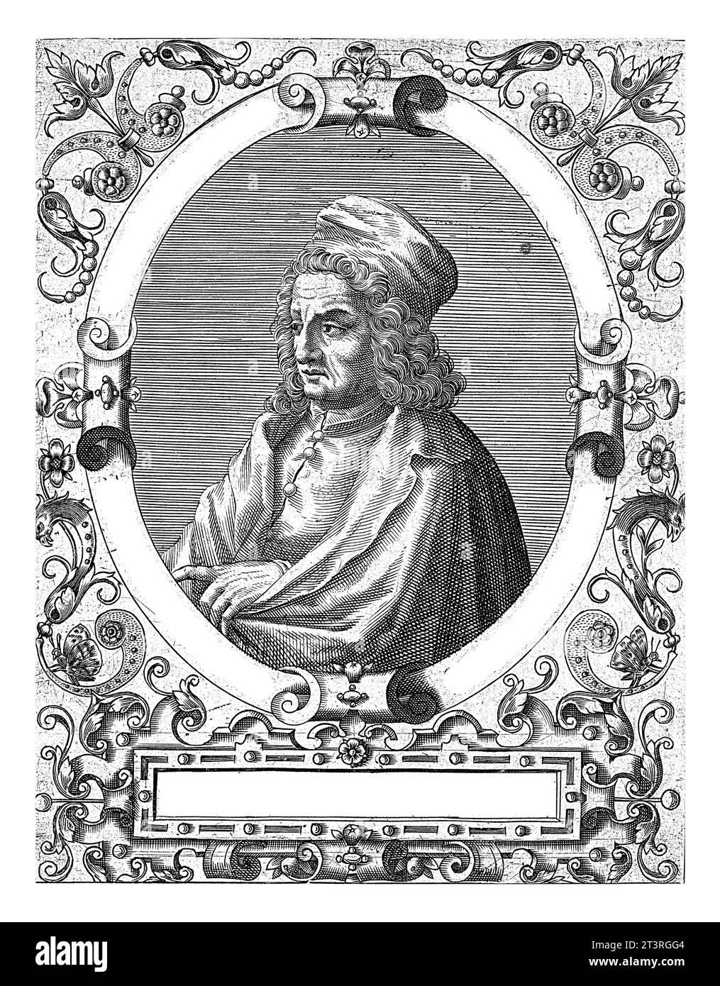 Italian scholar raffaele maffei Black and White Stock Photos & Images