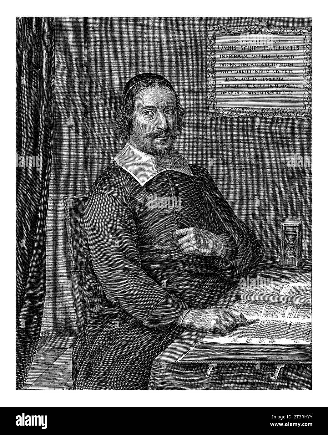 Portrait of Reimerus Ligarius, Crispijn van de Passe (II), in or after