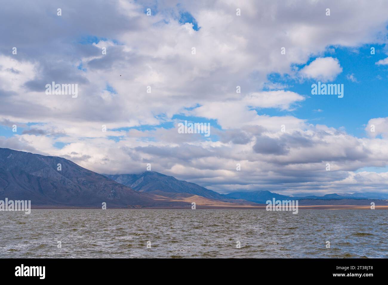 Views of the Crowley Lake and Crowley Lake Columns outside of