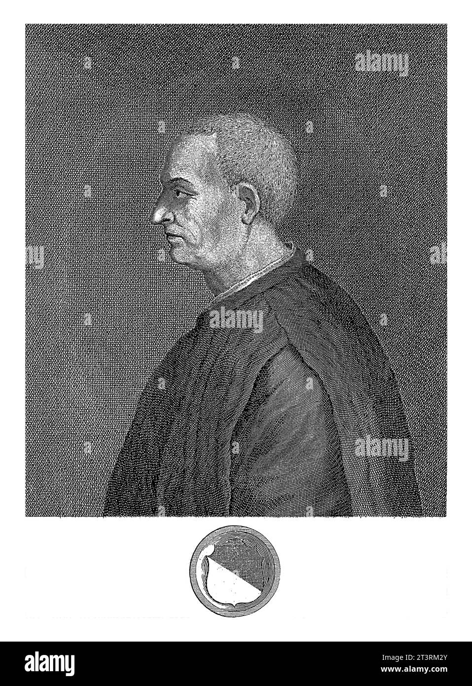 Portrait of Neri di Gino Capponi, Francesco Allegrini, after Giuseppe