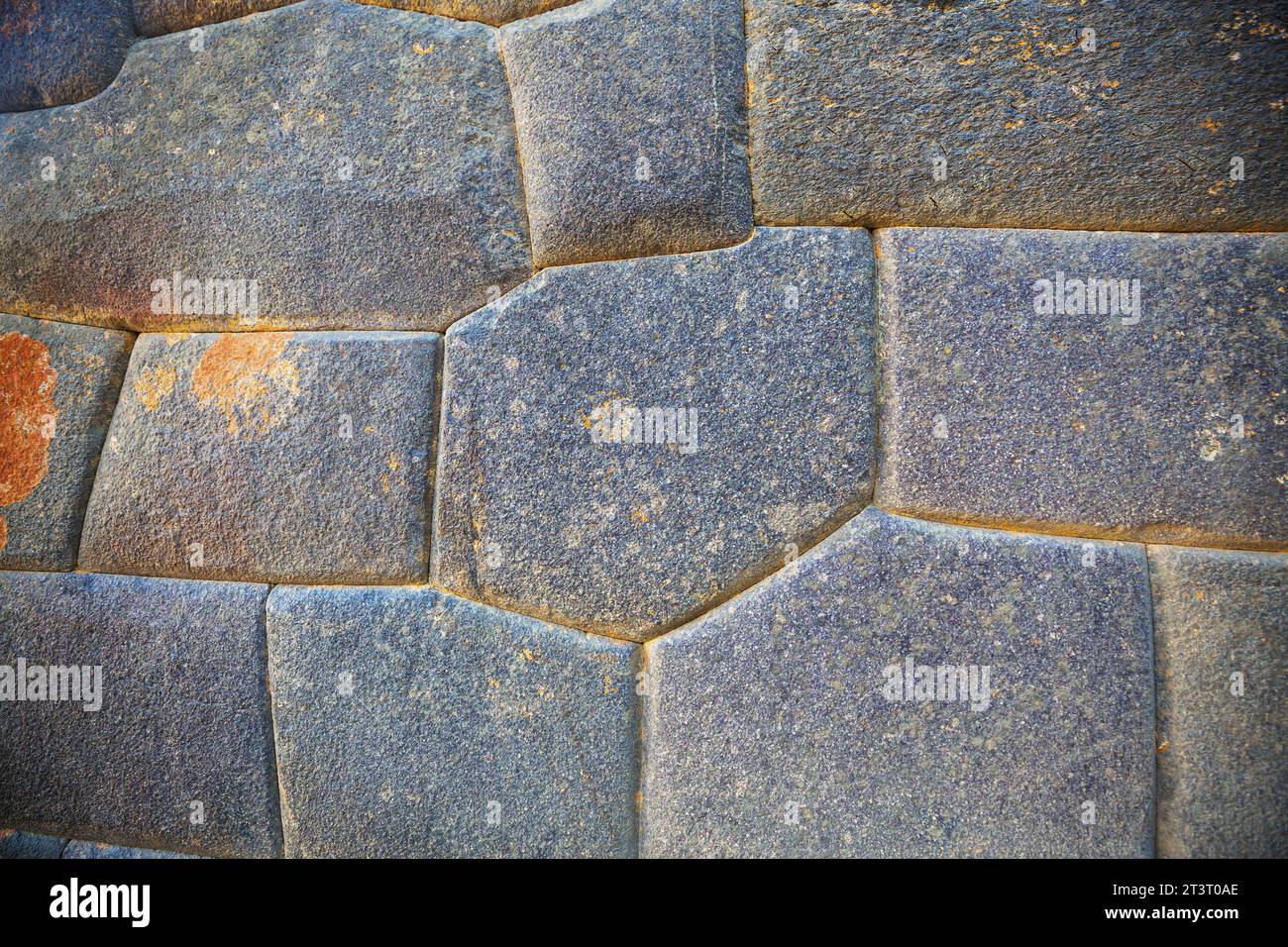 Inca wall in the city Machu-Picchu,Peru Stock Photo - Alamy