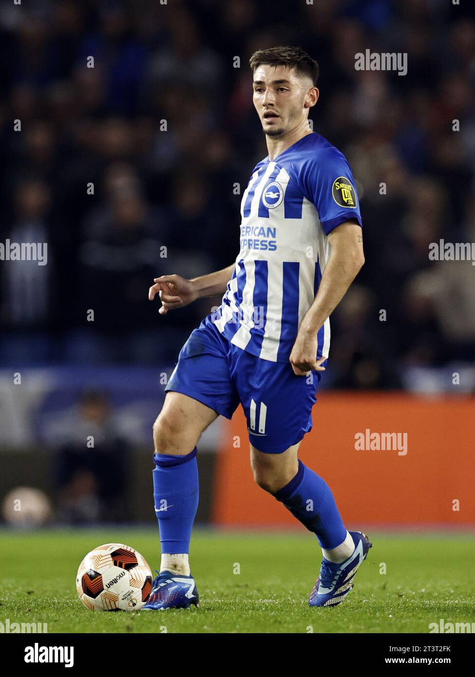 BRIGHTON - Billy Gilmour Of Brighton Hove Albion During The UEFA Europa ...