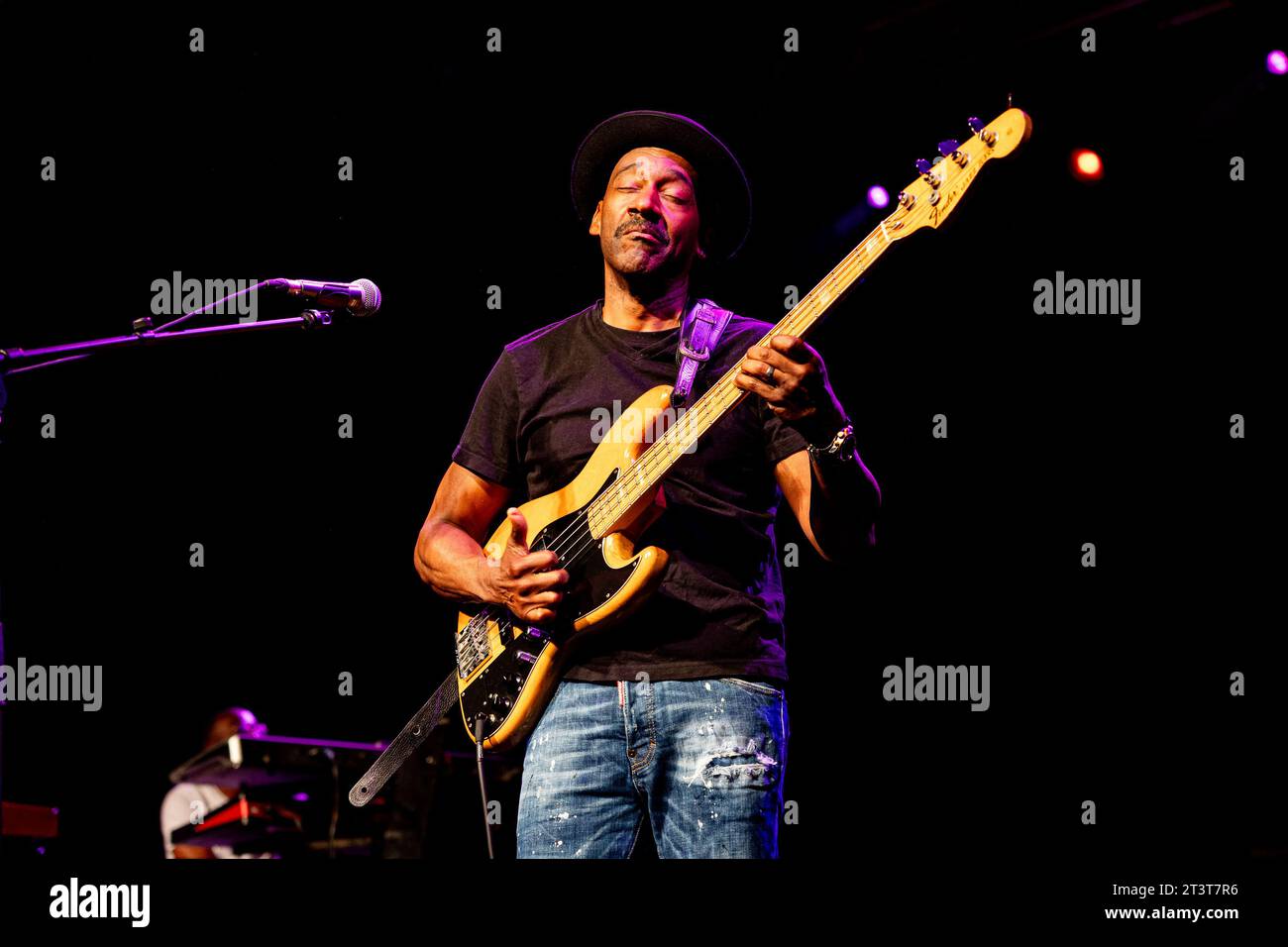 Marcus Miller in concert Stock Photo Alamy