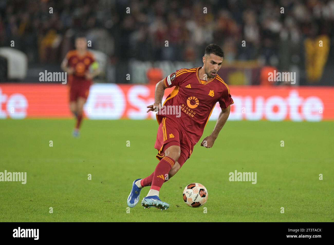 AS ROMA 2 - 0 SK SLAVIA PRAGUE (LIVE MATCH) / LA ROMA