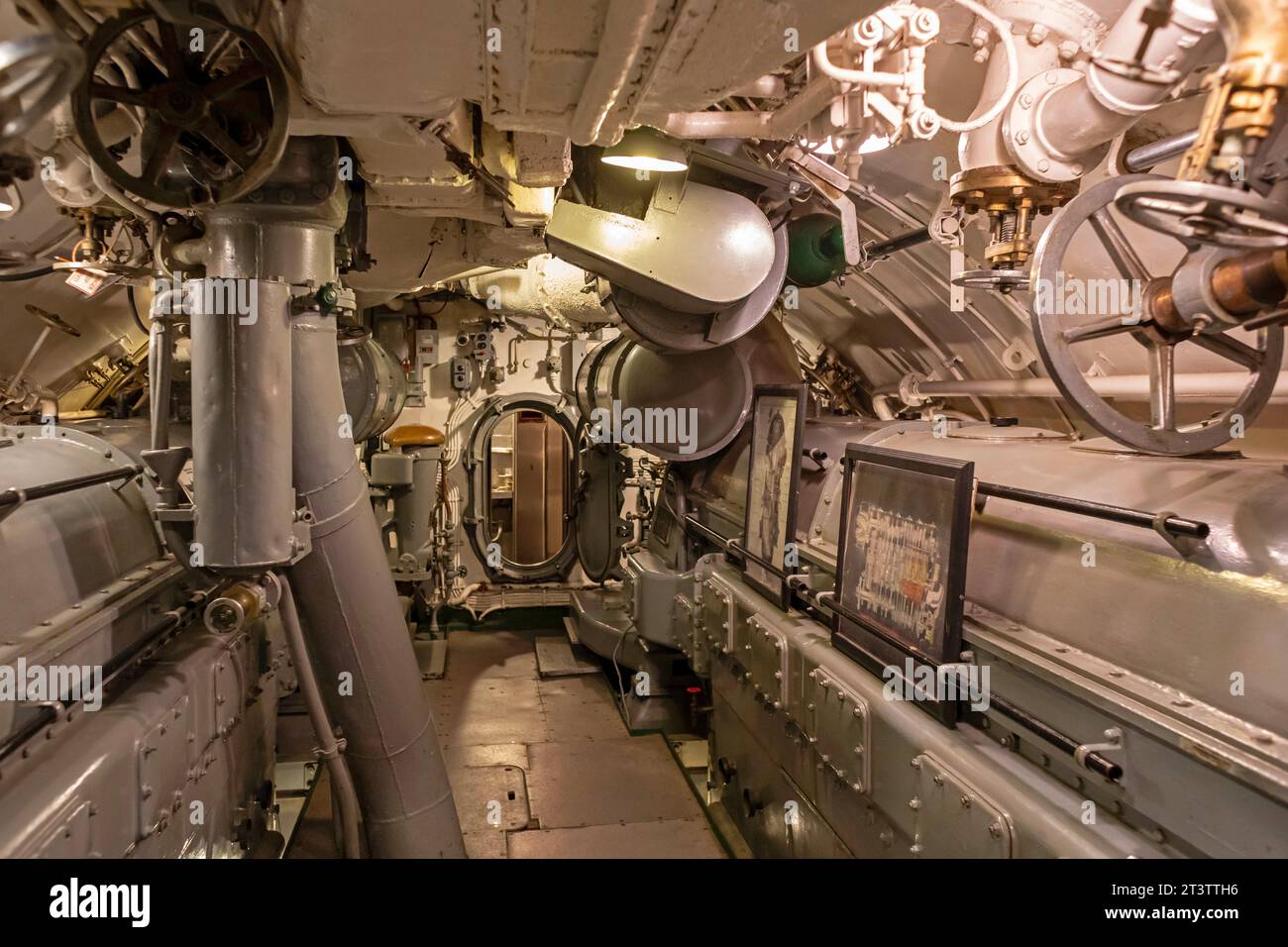 Muskegon, Michigan The engine room of the USS Silversides, a World