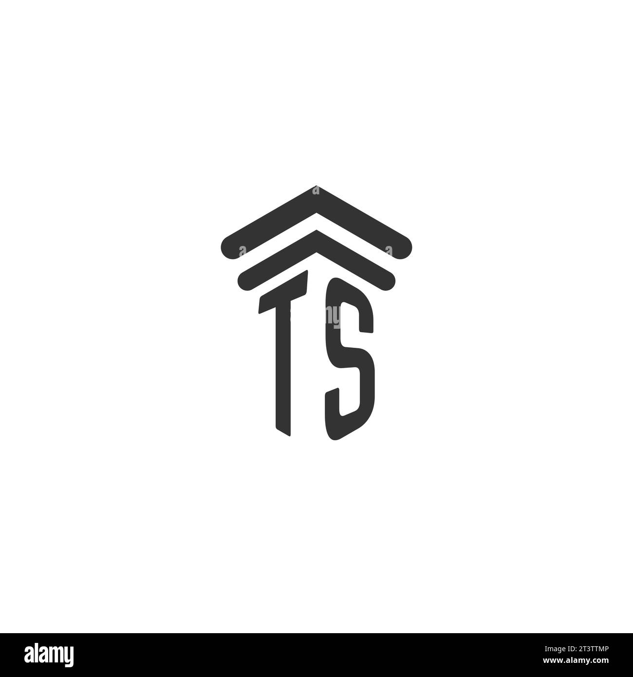 TS initial for law firm logo design template Stock Vector Image & Art ...