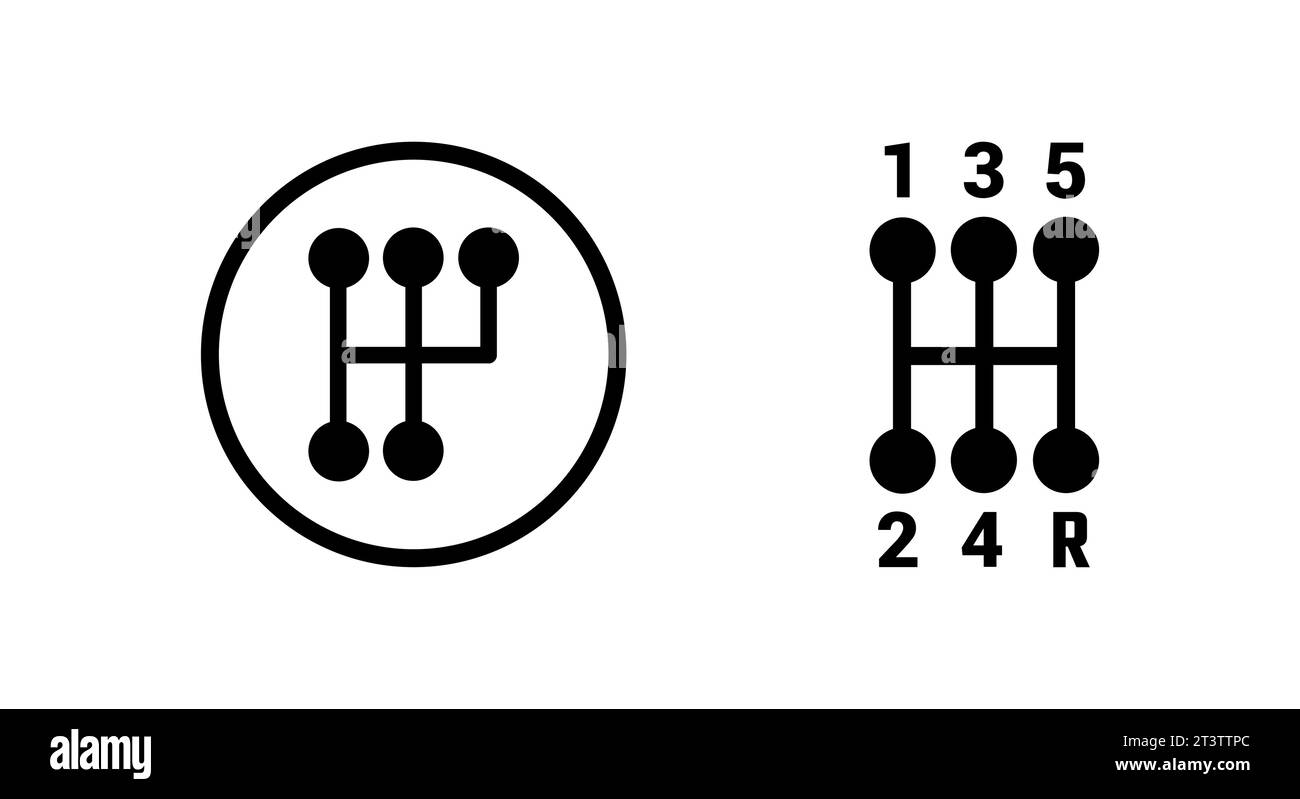 Gearbox Icon. Glyph Style Gearbox Fill Icon Vector Illustration Stock ...