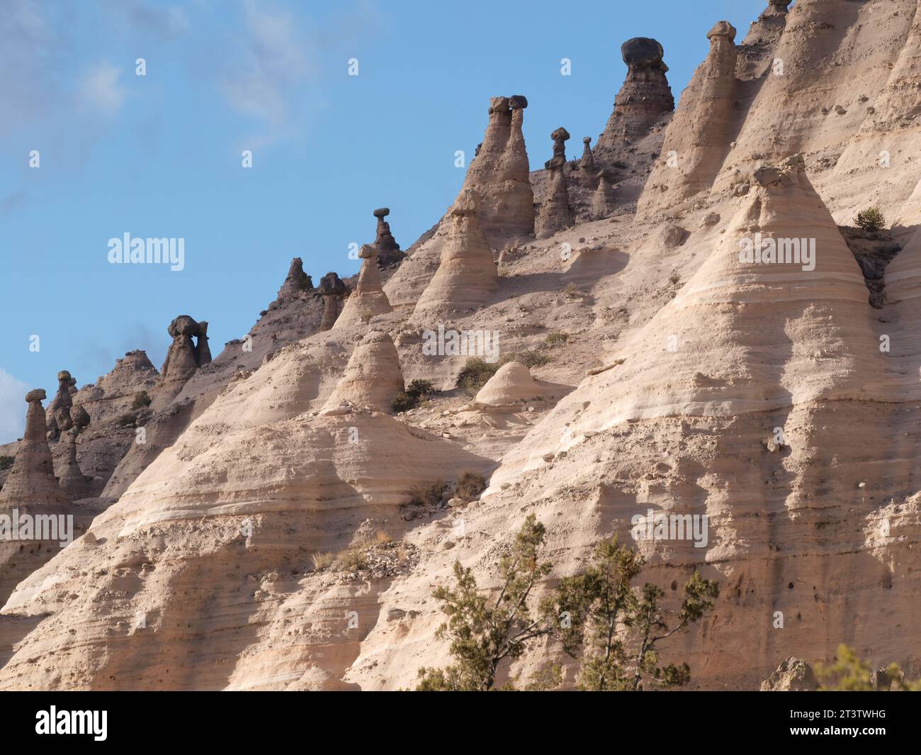 Tent Rocks (Kasha-Katuwe) National Monument, New Mexico Stock Photo