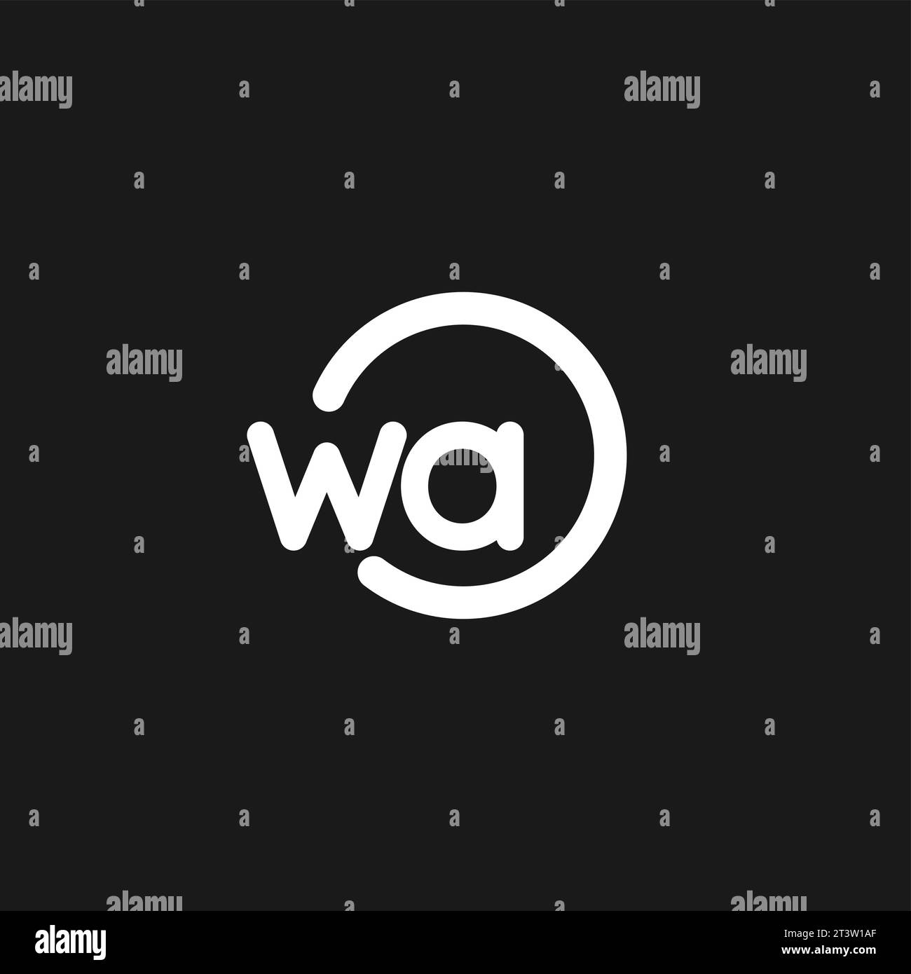Letter lines logo icon Black and White Stock Photos & Images - Alamy
