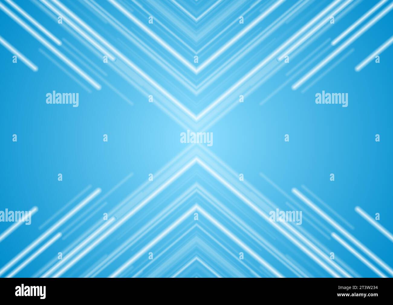 Technology blue abstract shiny background with arrows. Vector digital glowing design Stock Vector