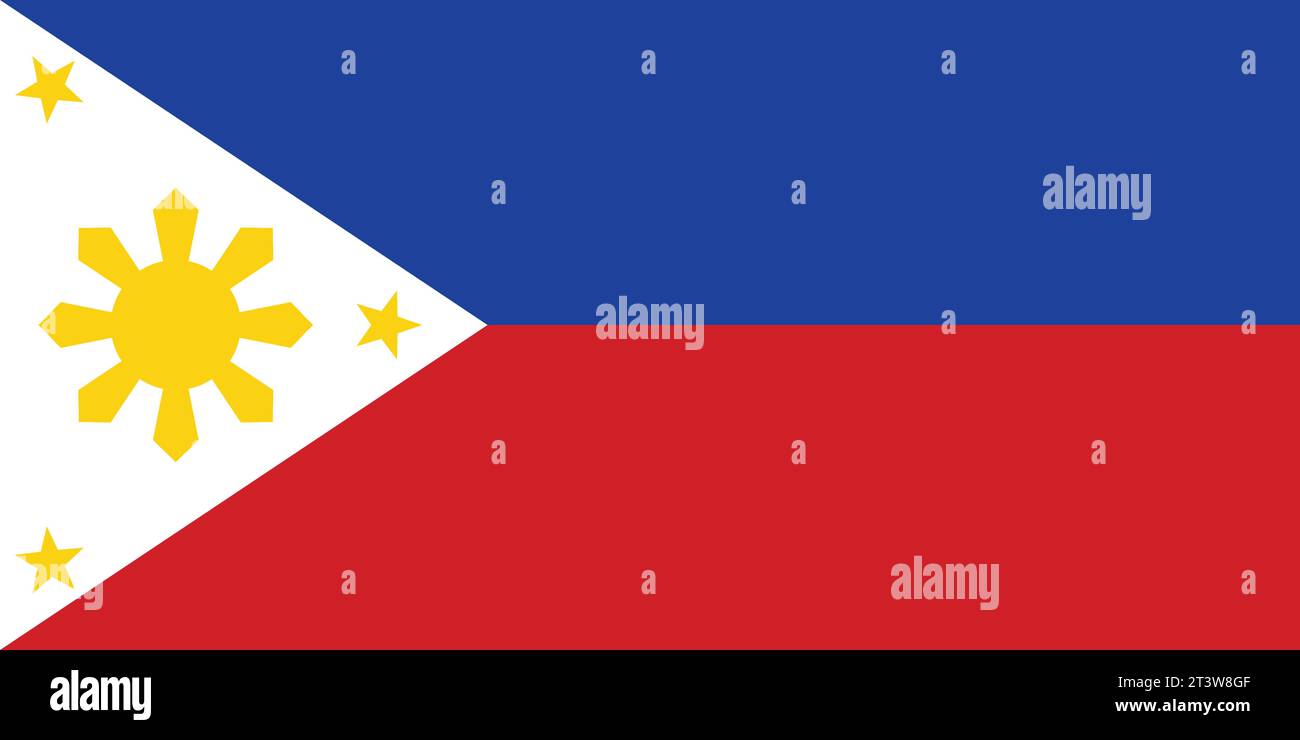 National flag of Philippines that can be used for celebrating national