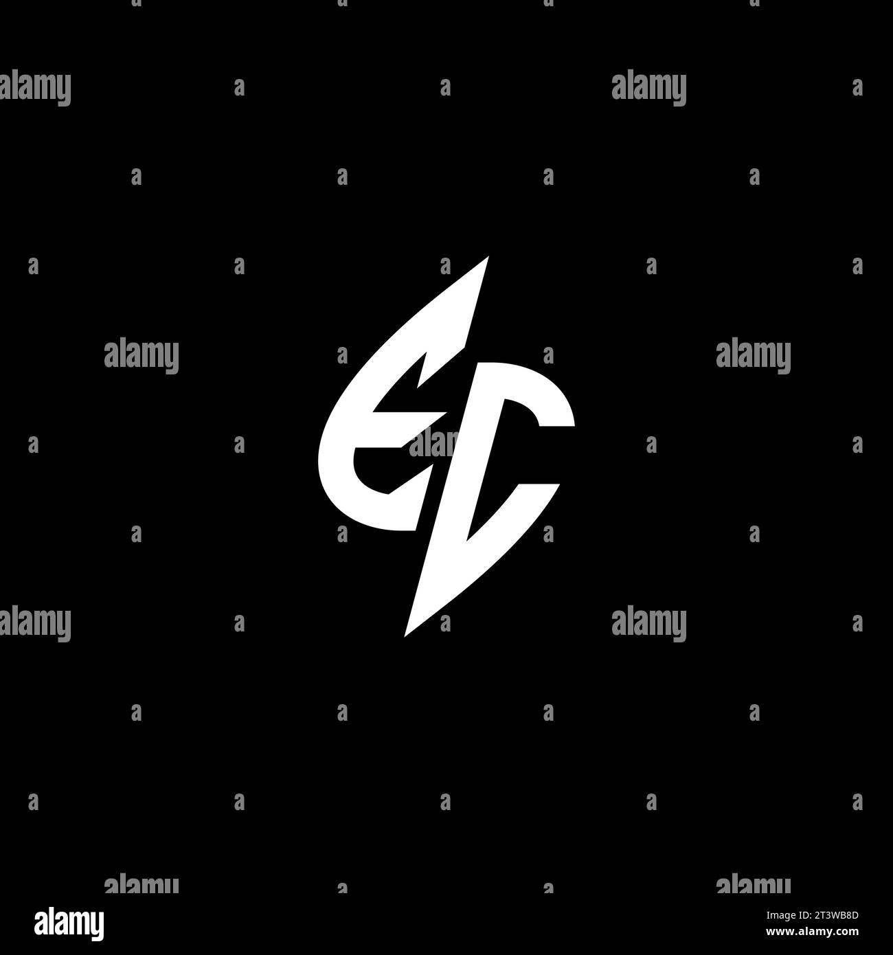 Ec logo vector vectors Black and White Stock Photos & Images - Alamy