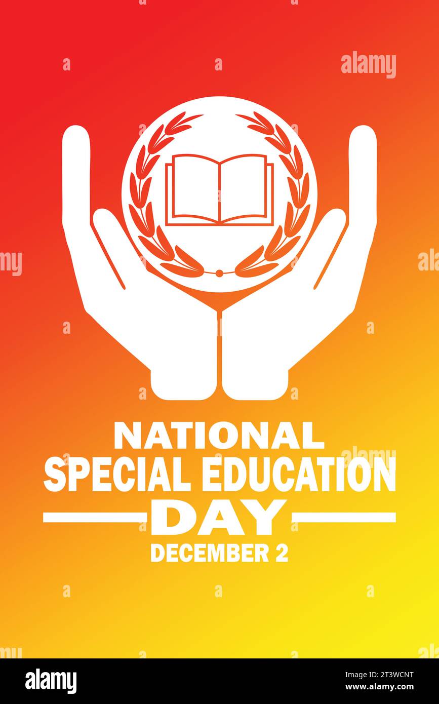 National Special Education Day Vector illustration. December 02. Design