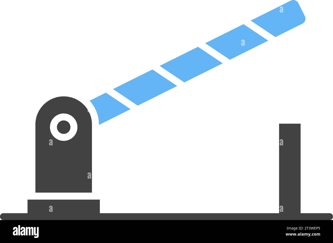 Barrier icon vector image Stock Vector Image & Art - Alamy