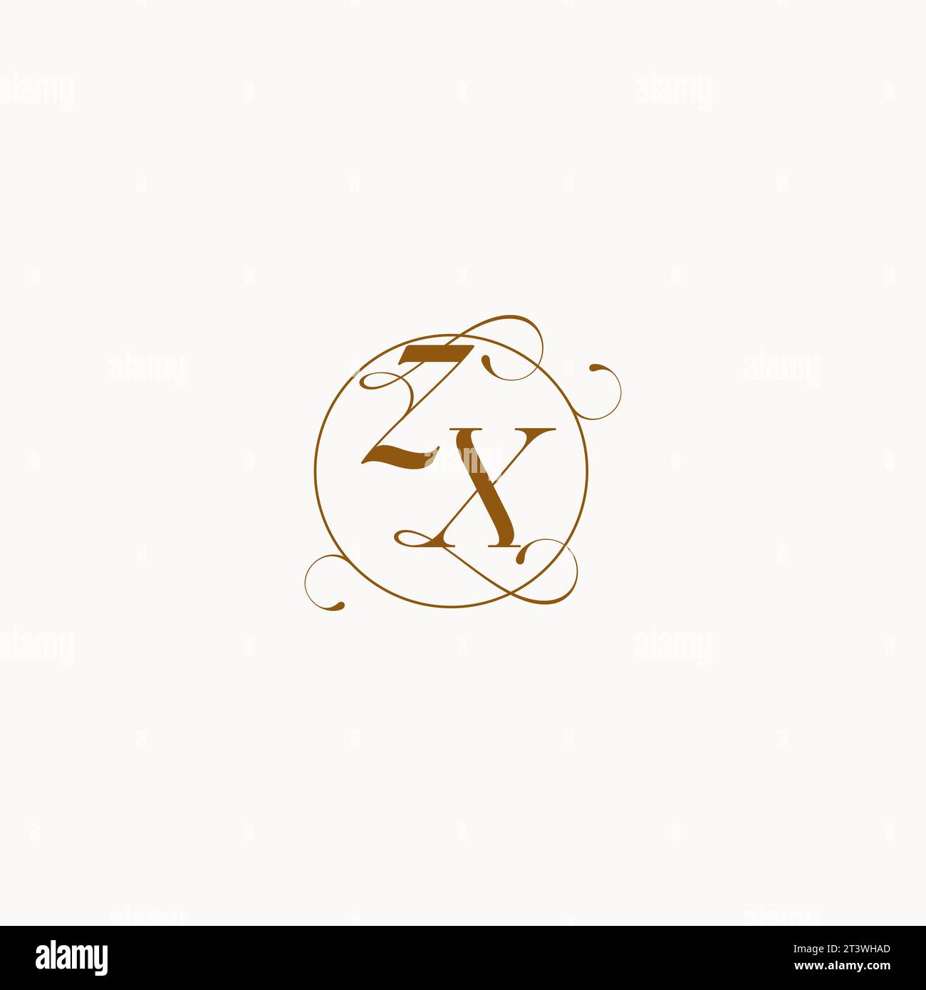singlecusk様*:✼. Initials zx Stock Vector Images - Alamy