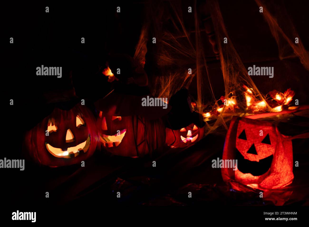 Halloween Dekoration - halloween decoration Stock Photo