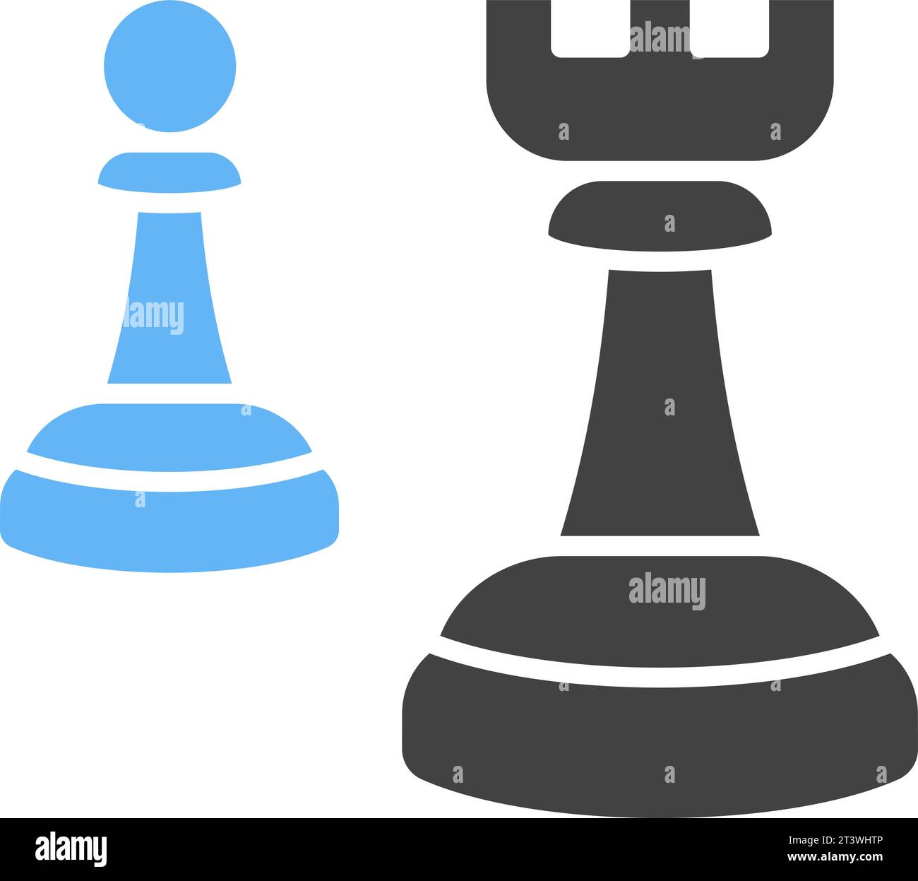 Chess icon vector image Stock Vector Image & Art - Alamy