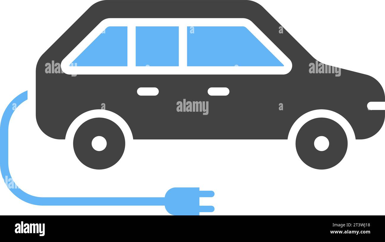 Electric Car icon vector image Stock Vector Image & Art - Alamy