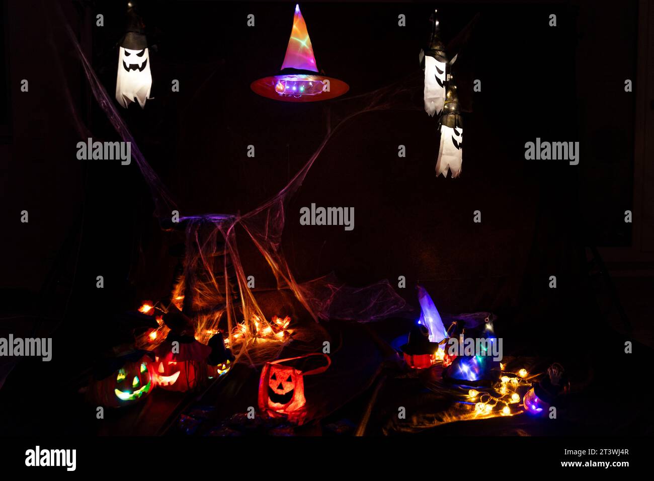 Halloween Dekoration - Halloween decoration Stock Photo