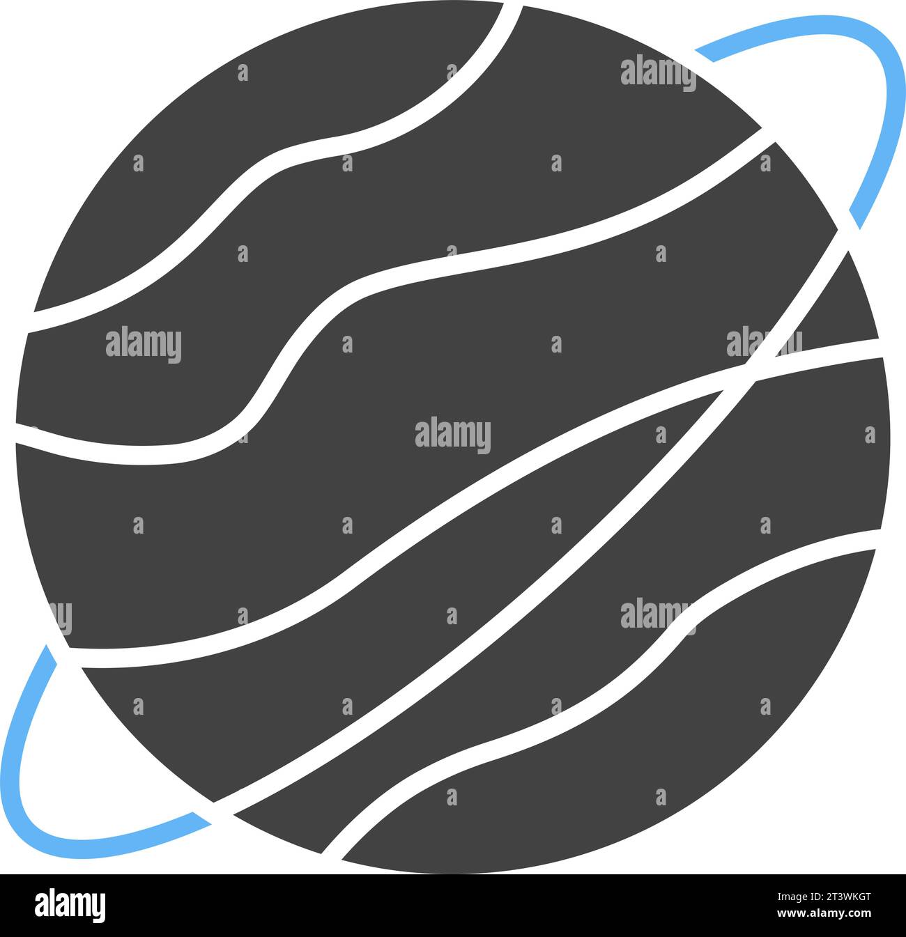 Planet icon vector image. Stock Vector