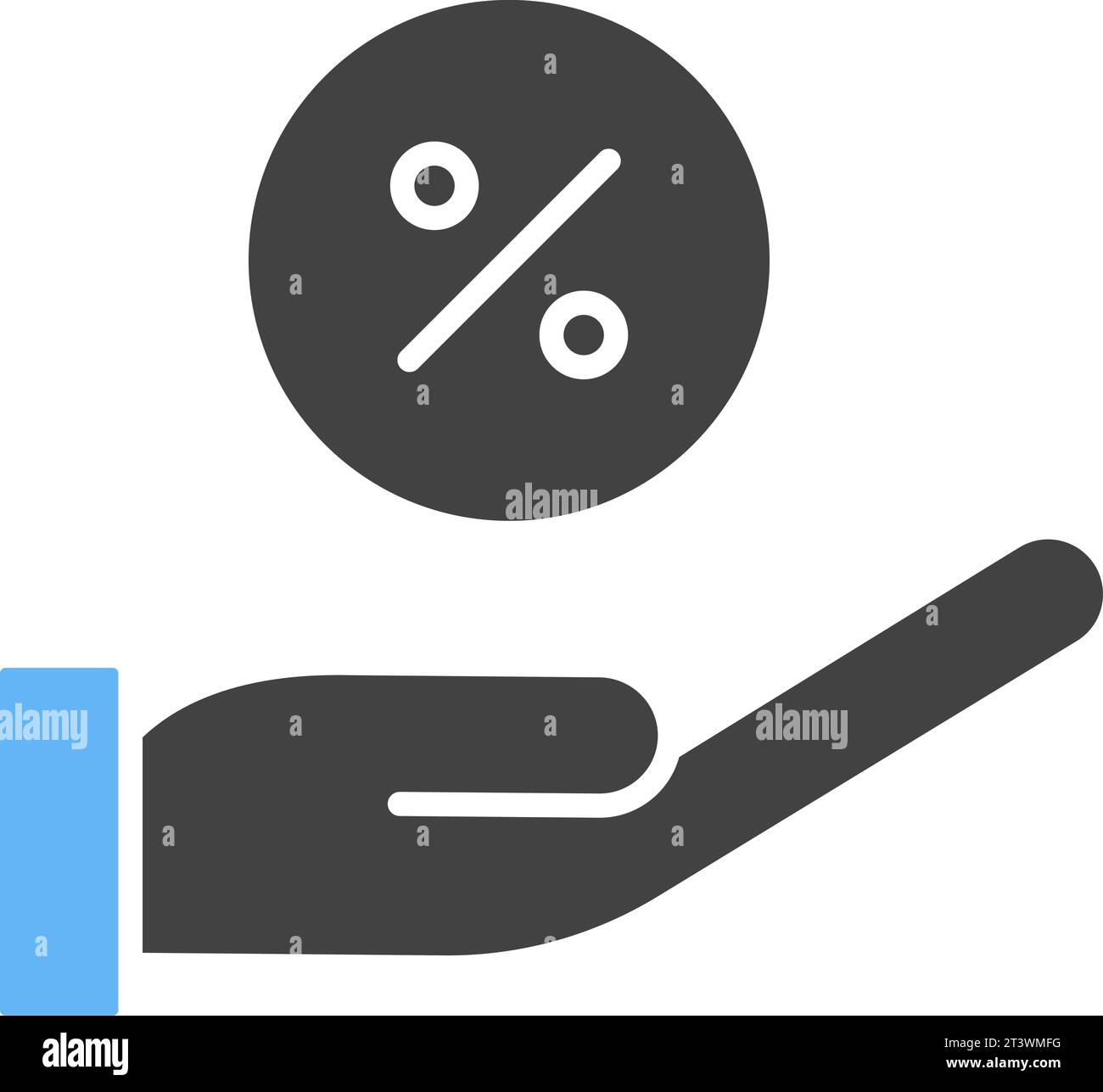 Percentage icon vector image Stock Vector Image & Art - Alamy