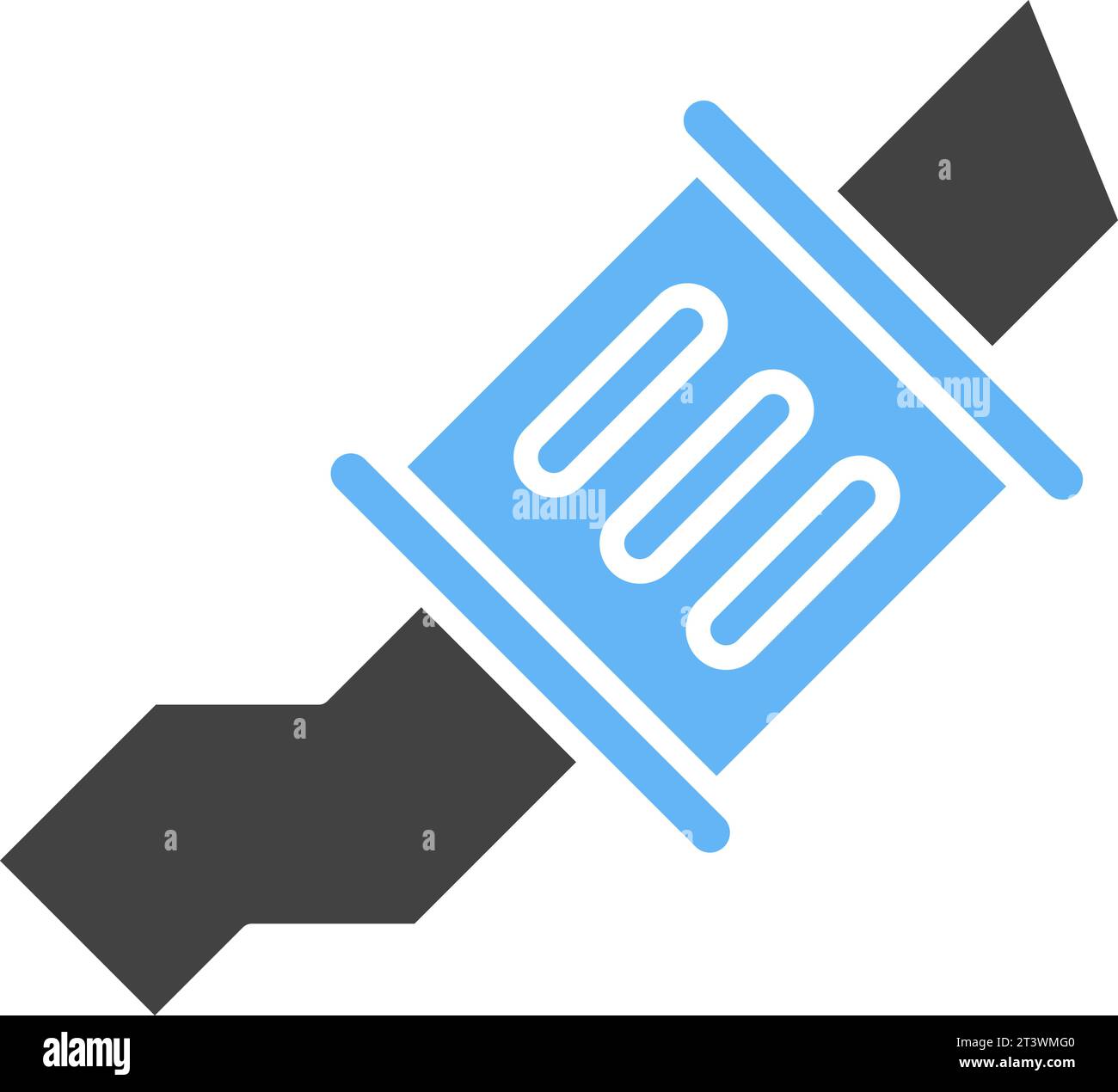 Muffler icon vector image Stock Vector Image & Art Alamy