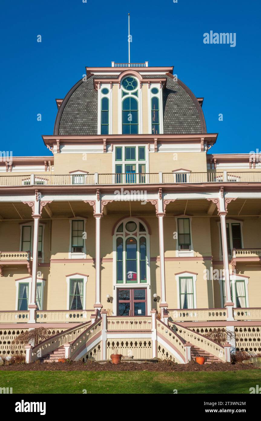 The Athenaeum Hotel at Chautauqua Institution in Upstate New York Stock