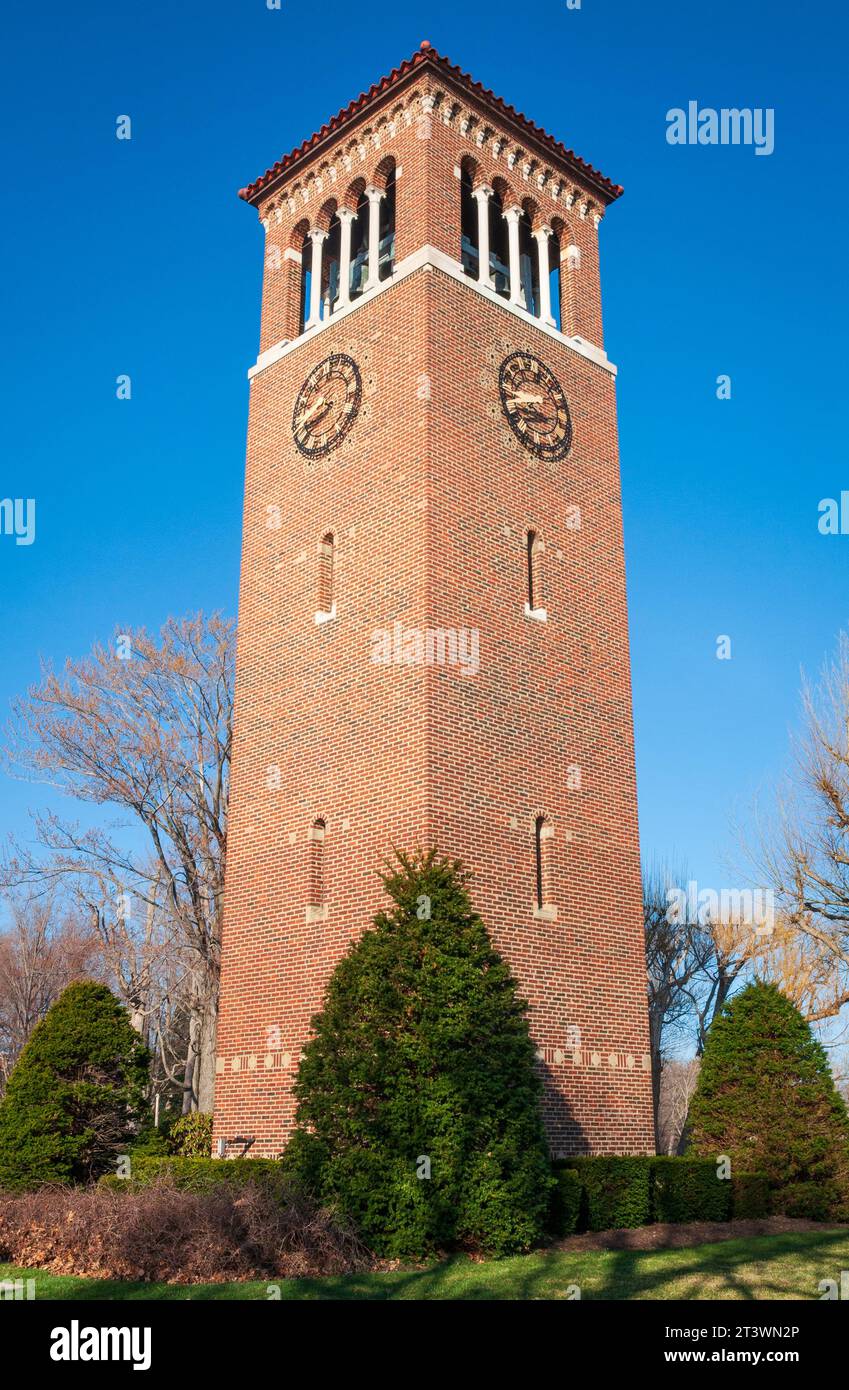 The Miller Bell Tower At Chautauqua Institution In Upstate New York ...